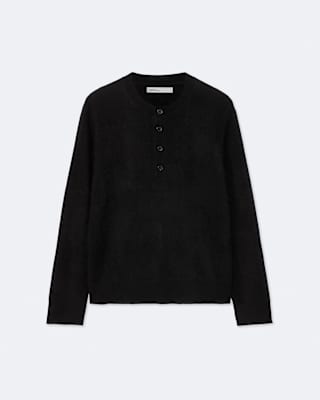 AllSaints Wulf Merino Wool Henley Sweater