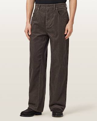AllSaints Rivet Relaxed Fit Corduroy Jeans