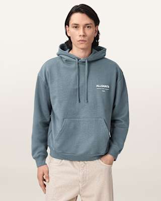 AllSaints Backstage Long Sleeve Graphic Hoodie