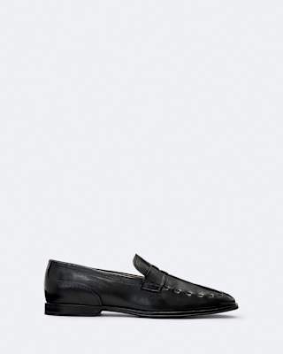AllSaints Jules Hand-Stitched Leather Loafers
