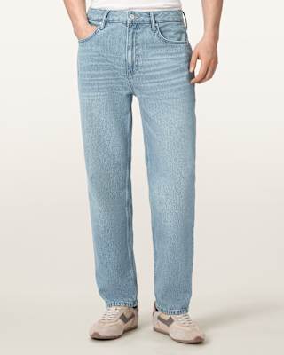 AllSaints Reid Straight Fit Denim Jeans