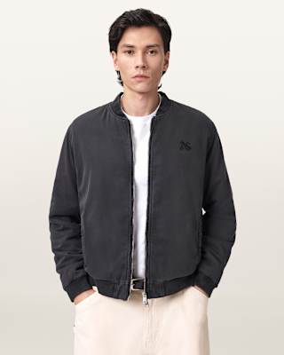 AllSaints Forres Cotton Bomber Jacket