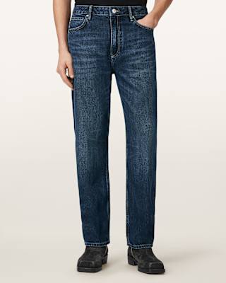 AllSaints Reid Straight Fit Denim Jeans