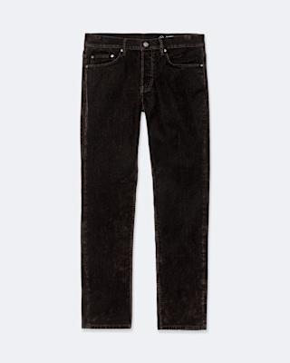 AllSaints Flocked Denim Slim-Straight Leg Jeans