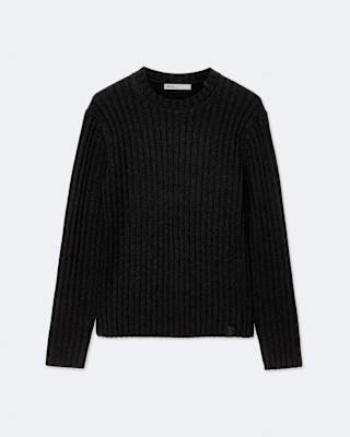 AllSaints Liev Ribbed Crew-Neck Sweater