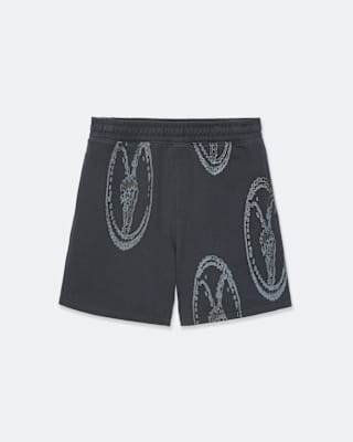 AllSaints Rammy Stamped Jersey Sweatshorts
