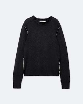 AllSaints Soren Alpaca-Blend Crew-Neck Sweater