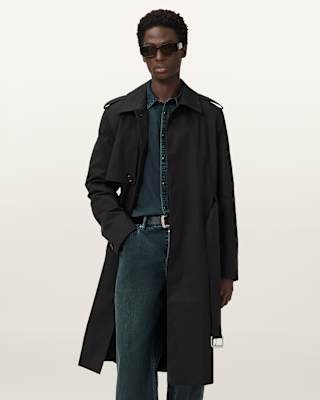 AllSaints Bastille Trench Coat