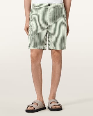 Chopin Straight Fit Striped Shorts