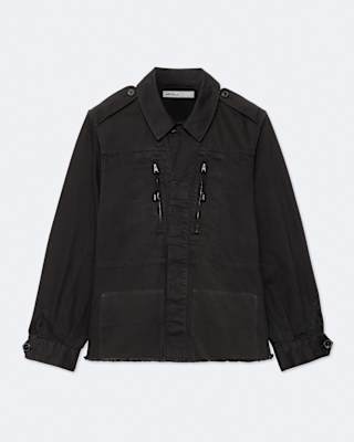 AllSaints Silvo Cotton Flight Jacket