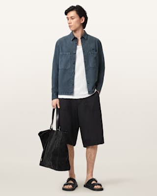 AllSaints Rohdi Long Sleeve Overshirt