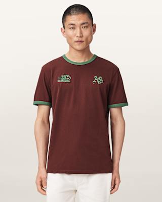 AllSaints Partida Short Sleeve Crew Neck T-Shirt