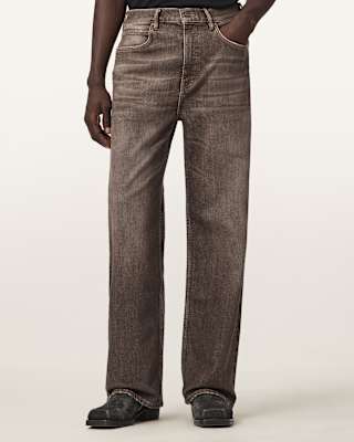 Lenny Loose Fit Wide Leg Denim Jeans