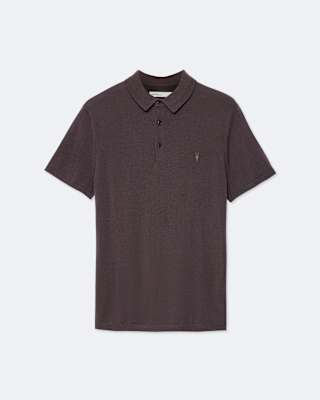 Mode Merino Wool Short-Sleeve Polo Shirt