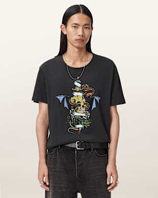 AllSaints Sabre Graphic T-Shirt