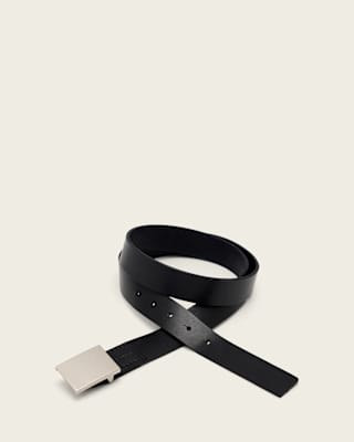 AllSaints Lucas Leather Belt