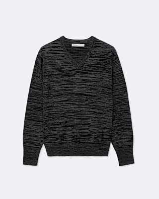 AllSaints Beton Merino Wool V-Neck Sweater
