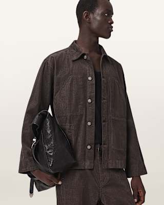 AllSaints Mukesh Relaxed Fit Cord Shacket