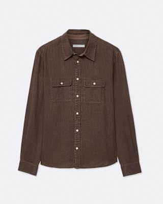 AllSaints Bond Regular-Fit Tencel Shirt