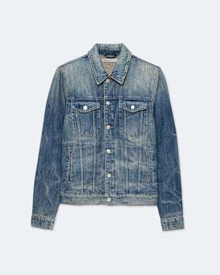 AllSaints Fitted Denim Trucker Jacket