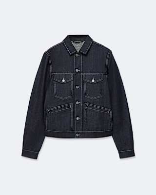AllSaints Regular-Fit Denim Trucker Jacket
