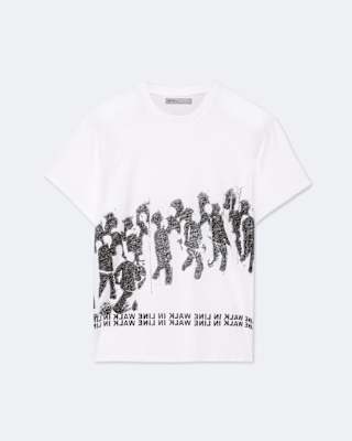 AllSaints Inline Regular-Fit Graphic T-Shirt