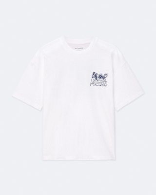 AllSaints Battles Relaxed-Fit Graphic T-Shirt