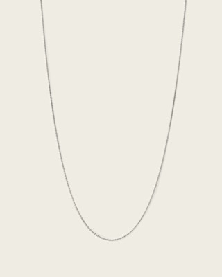 Axl Sterling Silver Medium Curb Necklace