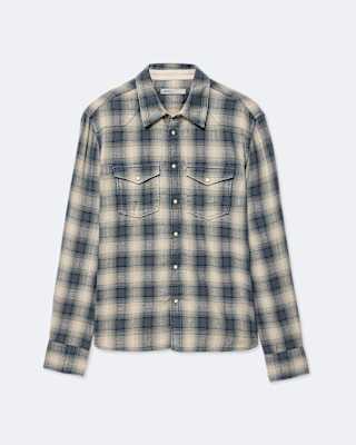Brook Regular-Fit Check Western Shirt