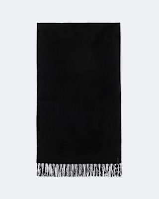 AllSaints Reid Tasselled Wool Scarf