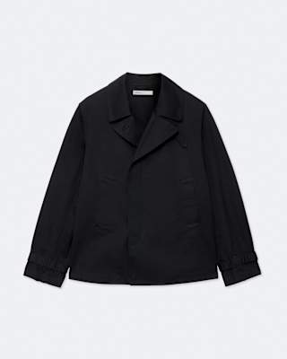 AllSaints Milford Cotton Peacoat