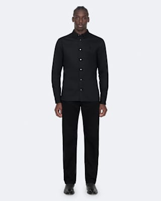 AllSaints Hawthorne Ramskull Stretch Fit Shirt