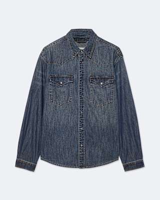 AllSaints Western Denim Shirt