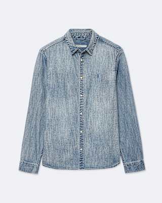 AllSaints Gleason Denim Shirt