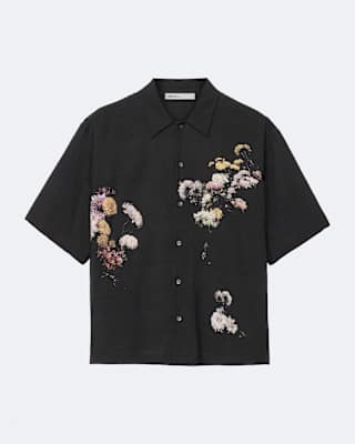 Fleur Oversized Floral-Print Shirt