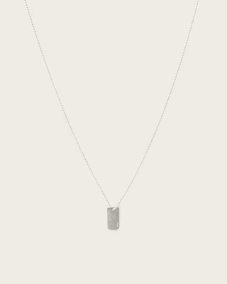 AllSaints Jake Dog Tag Necklace