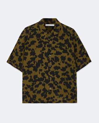 AllSaints Leo Oversized Leopard-Print Shirt