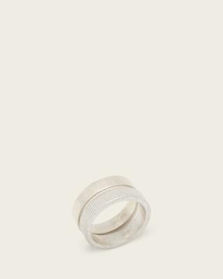 AllSaints Otto Double Rings