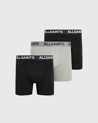 AllSaints AllSaints Logo Boxer Briefs 3 Pack