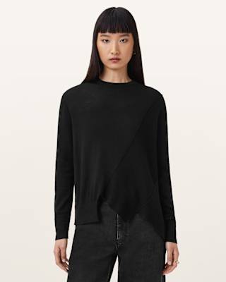 AllSaints Isla Crew Neck Merino Sweater