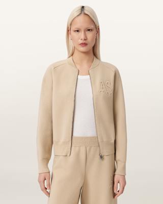 AllSaints Sonny Zip Up Cardigan