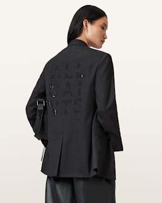 AllSaints Essie Single Breasted Blazer