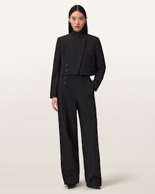 AllSaints Raina Wide Leg Pants