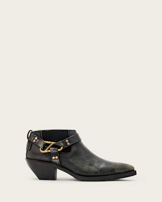 AllSaints Maisy Carabiner Heeled Boots