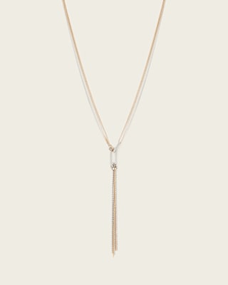 AllSaints April Lariat Necklace