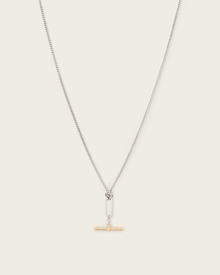 AllSaints April T-Bar Necklace
