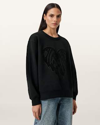 AllSaints Trip Piper Graphic Sweatshirt