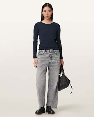 AllSaints Fox Loose Fit Denim Jeans
