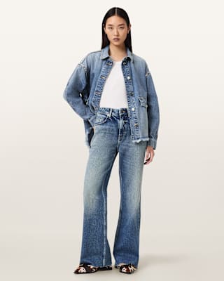 AllSaints Ember Flared Denim Jeans