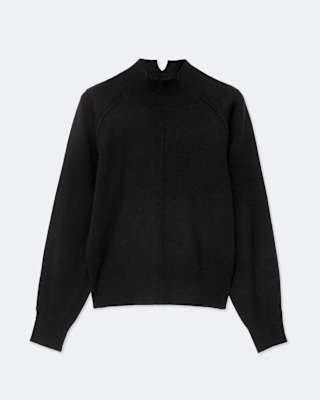 AllSaints Fedi Cashmere-Blend Sweater